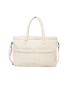 Quincy Mae - Oat Check Diaper Bag   Changing Pad Set Cheapest Pice Sale Online