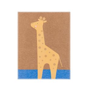 Fussenneger Lili Baby Blanket Embroidered Giraffe 70X90cm Outlet Low Pice