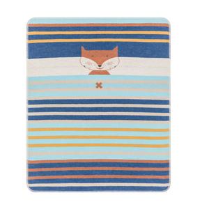 Fussenegger Juwel Baby Blanket Fox/Stripes 90X70cm Clearance Buy