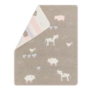 Fussenegger Juwel Blanket Farm Life Smoke 90x70cm Reliable Sale Online