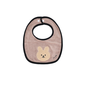 Beige Terry Bear Bib Buy Cheap Visit New