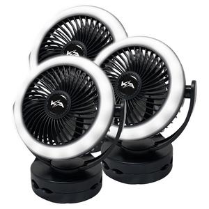 KickAss Portable 5V Clip Fan with White LED Light (3 Fans) Discount Outlet Locations