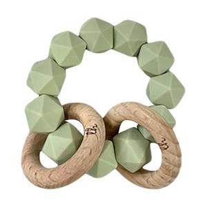 Abby Teething Rattle - Lint Free Shipping Official