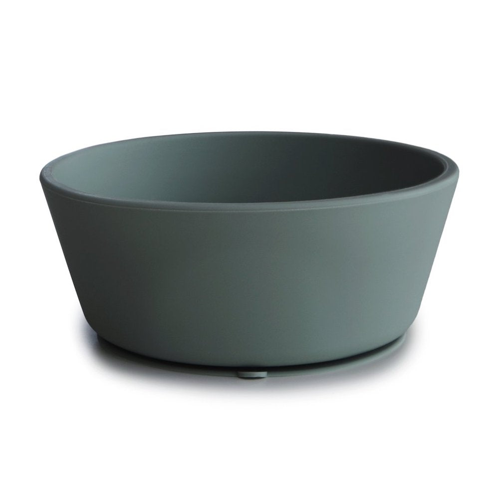 Mushie Silicone Suction Bowl - Dried Thyme Cheap Explore