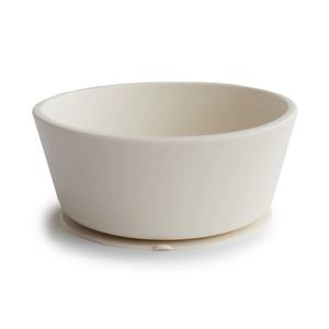 Mushie Silicone Suction Bowl - Ivory Free Shipping Fast Delivery