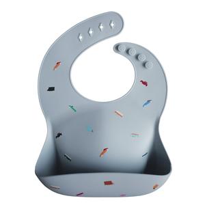 Mushie Silicone Baby Bib - Retro Cars Free Shipping Sale Online