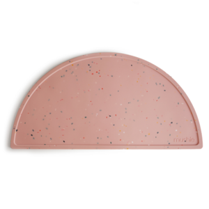 Mushie Silicone Place Mat - Powder Pink Confetti Discount In China