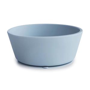 Mushie Silicone Suction Bowl - Powder Blue Discount Recommend