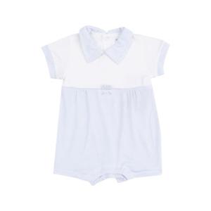 Angel Dear - Blue Stripe Classic Bunny Romper Cheap 100% Authentic
