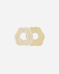 Flower Bib, 2 Pack || Dahlia, Yellow Outlet Purchase