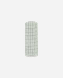 Bamboo Swaddle || Sage Grid Cheap Pice Discount Authentic