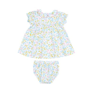 Angel Dear - Caroline's Calico Classic Babydoll Dress Cheap 100% Original