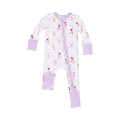 Angel Dear - Bow Ballerinas Zip Romper Sale With Paypal