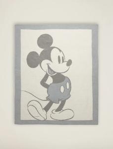 Barefoot Dreams - CozyChic Vintage Disney Mickey Mouse Baby Blanket Sale 2025 New