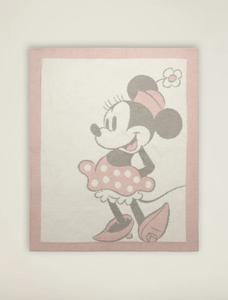 Barefoot Dreams - CozyChic Vintage Disney Minnie Mouse Baby Blanket Free Shipping Fake