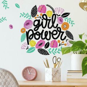 Girl Power Giant Wall Decals New Arrival Cheap Pice