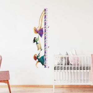 Disney Princesses Growth Chart Peel And Stick Wall Decals Outlet Cheap