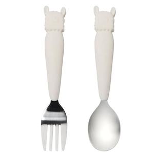 Kids Spoon and Fork Set - Born To Be Wild - Llama Outlet Countdown Package