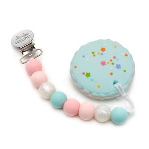 Macaron Teether Set- Pink Blue Discount Looking For