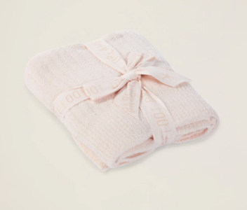 Barefoot Dreams - Cozychic Lite Ribbed Baby Blanket in Pink Cheap Sale Newest