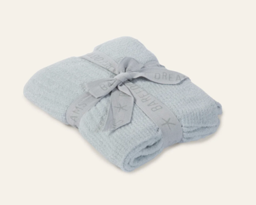 Barefoot Dreams - Cozychic Lite Ribbed Baby Blanket in Blue Cheap Sale Exclusive