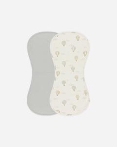 Burp Cloth, 2 Pack || Hot Air Balloons, Sky Buy Online Cheap