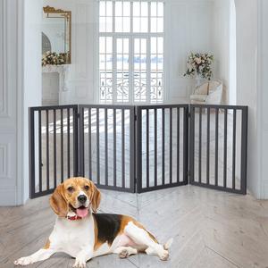4 PANEL WOODEN DOG FENCE RETRACTABLE Cheap Pick A Best