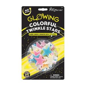 Glow in the Dark Colorful Twinkle Stars Clearance Choice
