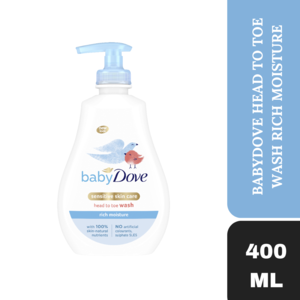 Dove Baby Head to Toe Wash Rich Moisture 400ml Deals