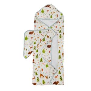 Forest Friends Hooded Towel Set Official For Sale