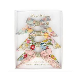 Floral Bow Hair Clips Clearance Tumblr
