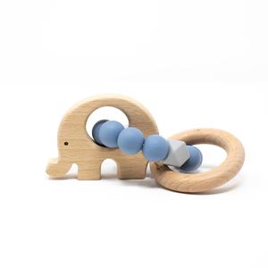 Elephant Teething Rattle - Slate Discount Release Dates
