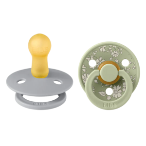 BIBS x Liberty Pacifier Original COLOUR Latex 2 PK Outlet Pices