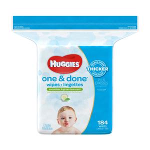 Huggies One & Done Wipes 184s Pictures Online