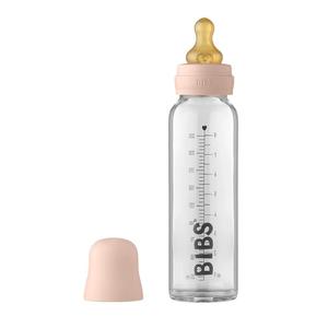 BIBS Baby Glass Bottle Complete Set Latex 225ml Blush Cheap Online