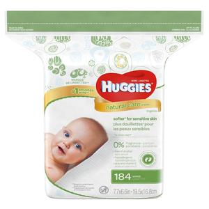 Huggies Natural Care FF Wipes 184s Newest Online