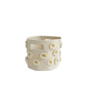 Pehr Novelty Mini Bin - Daisy 8 In. D X 7 In. H Free Shipping Sale Online
