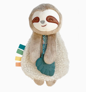 Itzy Ritzy - Taupe Sloth Itzy Friends Lovey Plush Free Shipping Sale Online