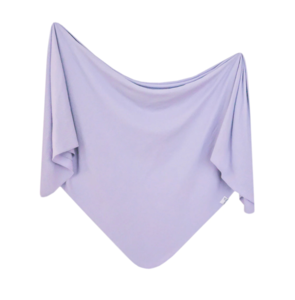 Copper Pearl - Periwinkle Large Premium Knit Baby Swaddle Blanket Many Kinds Of Cheap Online