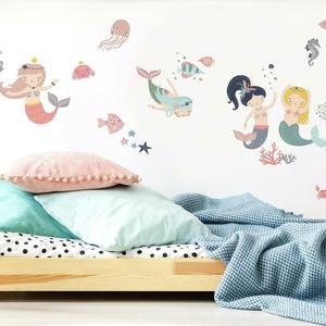 Sweet Pastel Mermaids Wall Decals Discount Online