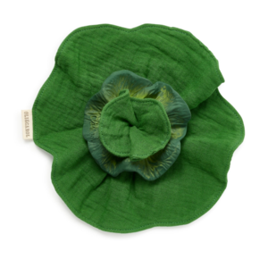 Oli and Carol Mini Doudou Teether - The Kale With Mastercard For Sale