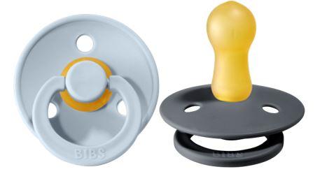 BIBS Pacifier - 2 pack original - Baby Blue/Iron Cheap Sale Buy