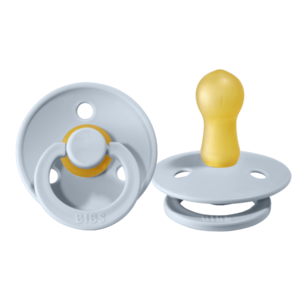 BIBS Pacifier - 2 pack original - Baby Blue/Baby Blue Pices For Sale