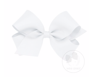Wee Ones - Medium Classic Grosgrain Hair Bow (Plain Wrap) Buy Cheap Official Site