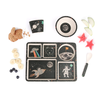 Space Adventure Divided Plate Set Discount Purchase