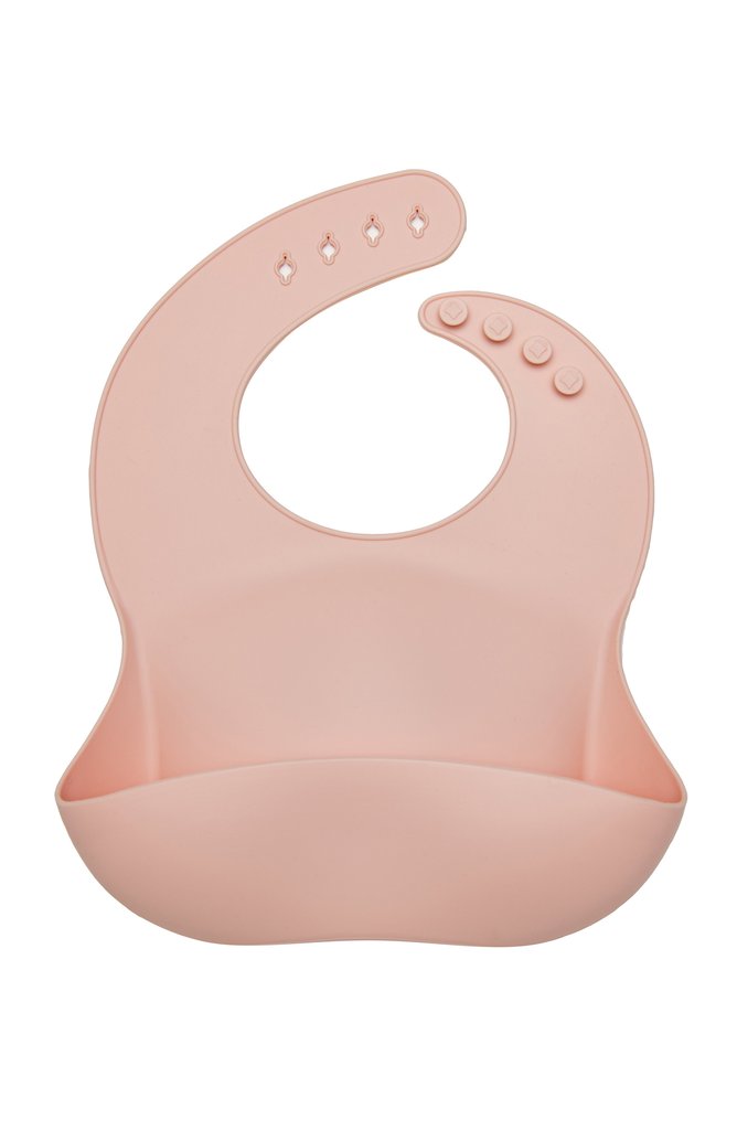 Silicone Bib - Pink Quartz Cheap Visit