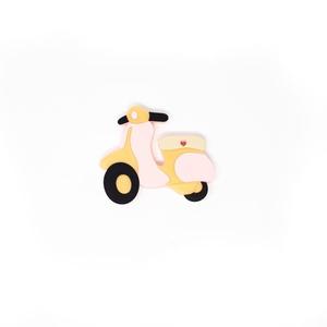 Scooter Silicone Teether - Baby's Breath Low Cost