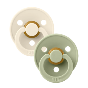 BIBS Pacifier Latex - 2 pack - Ivory/Sage Clearance Online