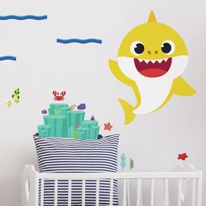 Baby Shark Peel and Stick Giant Wall Decals Clearance Fast Delivery