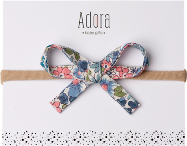 SS22 Mini Ribbon Bow Headbands by Adora Baby Gifts (More Colors) Clearance Pirce Sale